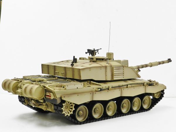 * has painted final product * Heng Long 1/16 2.4GHz Challenger 2 *Challenger2 3908-1[ infra-red rays Battle system attaching against war possibility Ver.7.0]