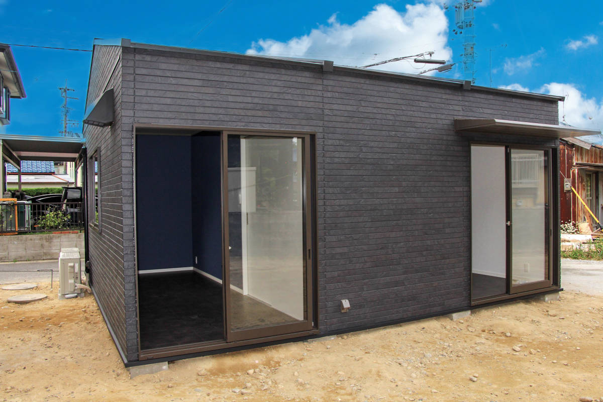 三角屋根プレハブ 住宅 プレハブ ユニットハウス スーパーハウス 断熱