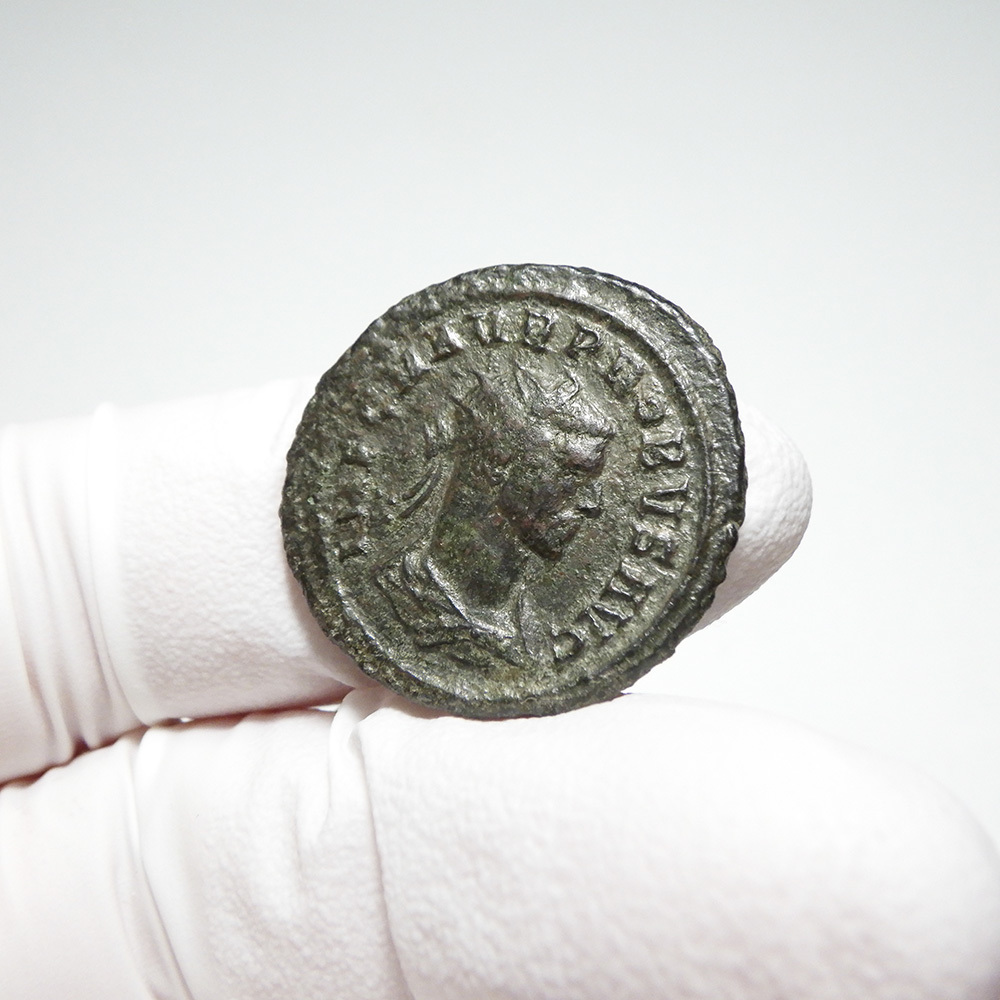 【古代ローマコイン】Probus（プロブス）クリーニング済 ブロンズコイン 銅貨 アントニニアヌス(FNG3HhYpRx)_画像4