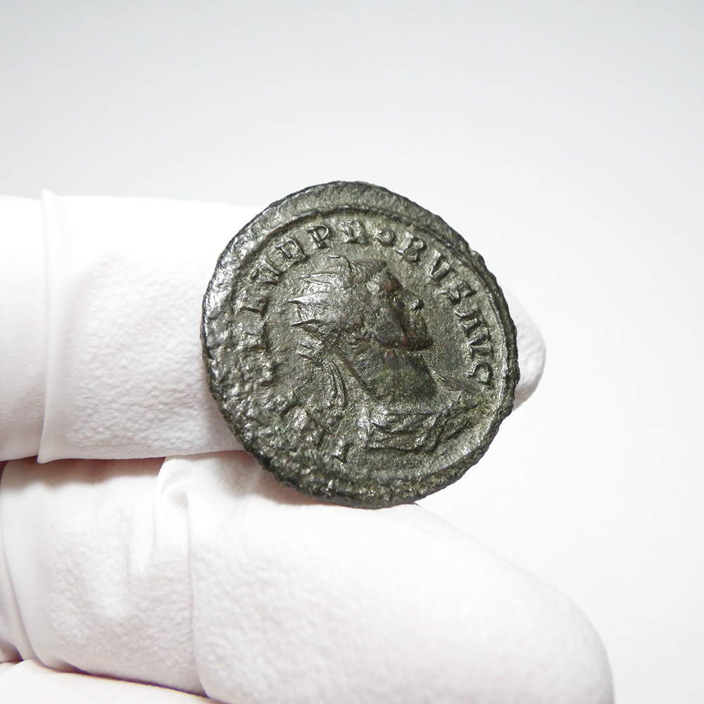 【古代ローマコイン】Probus（プロブス）クリーニング済 ブロンズコイン 銅貨 アントニニアヌス(FNG3HhYpRx)_画像5