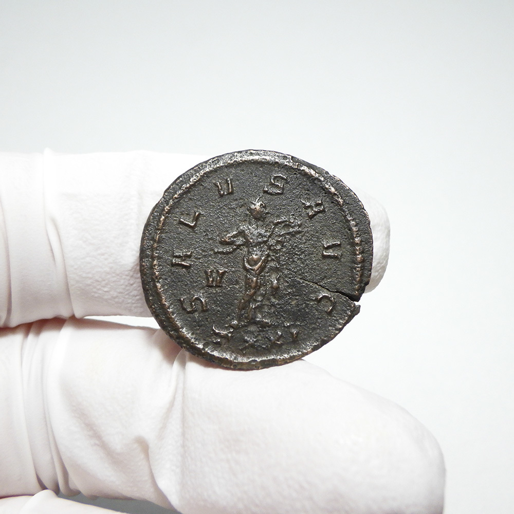 【古代ローマコイン】Probus（プロブス）クリーニング済 ブロンズコイン 銅貨 アントニニアヌス(H2MBbBBrfr)_画像5