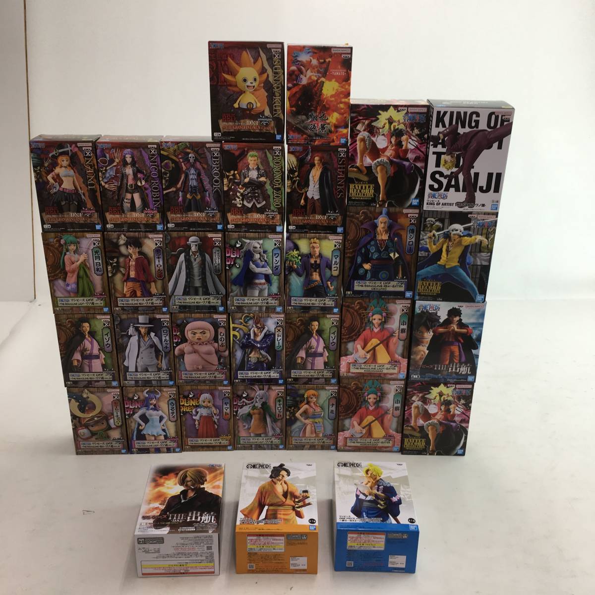 ONE PIECE☆ワーコレ☆フィギュア☆まとめ売り☆匿名配送☆鬼ヶ島