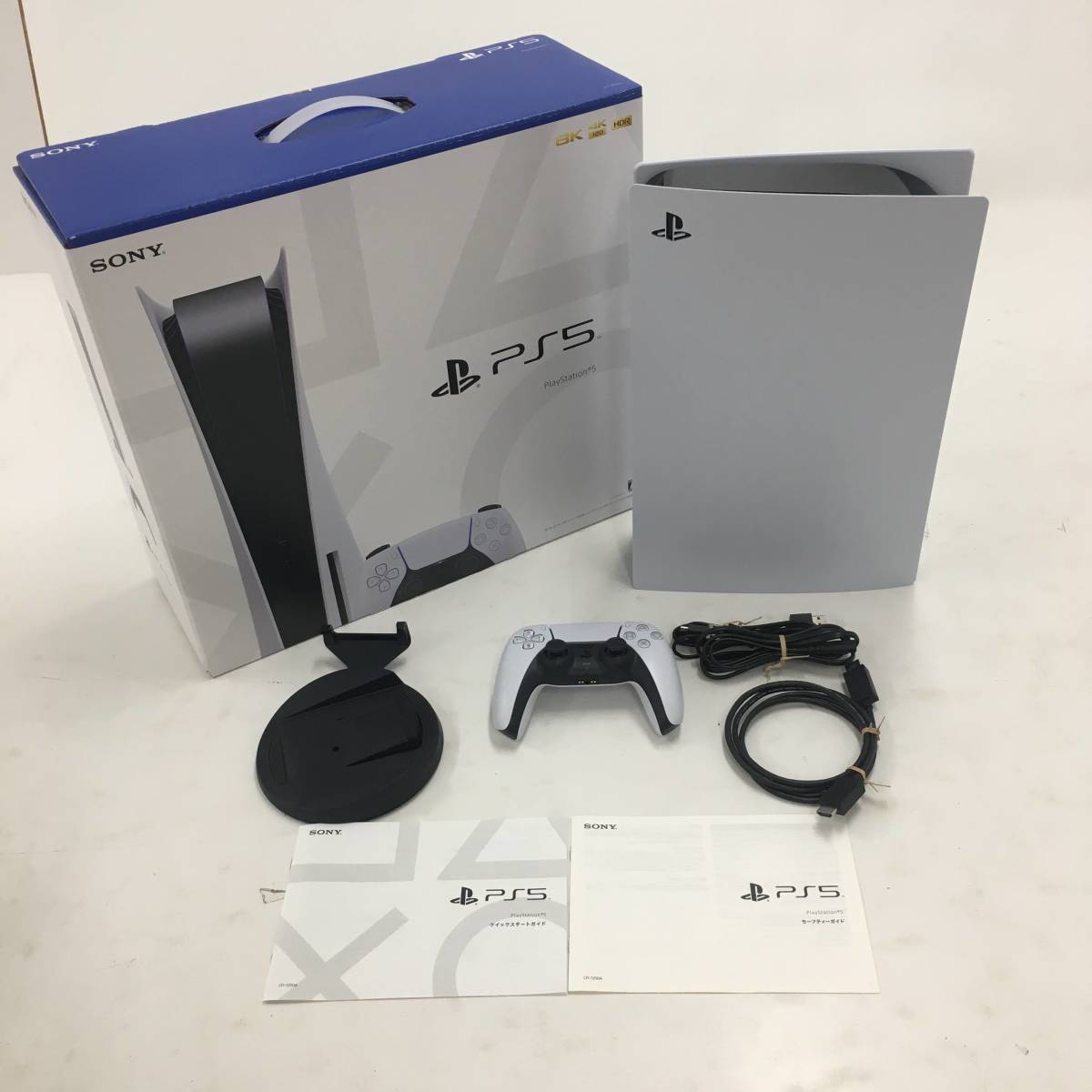 1円~】SONY PS5 本体CFI-1200A 825GB ※動作確認済み※初期化済み【中古