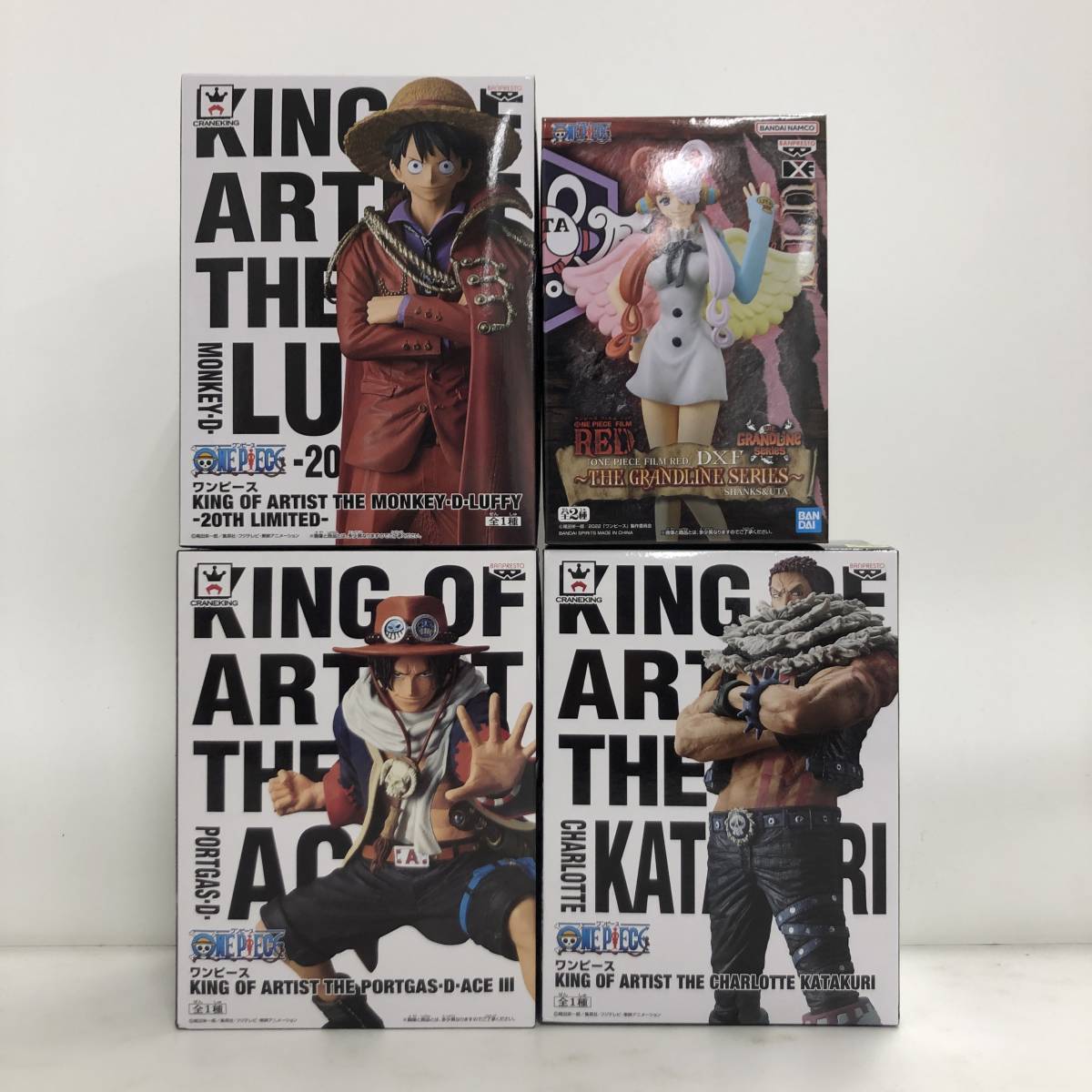 ONEPIECE ワンピース KING OF ARTIST (ルフィ エース カタクリ) + DXF