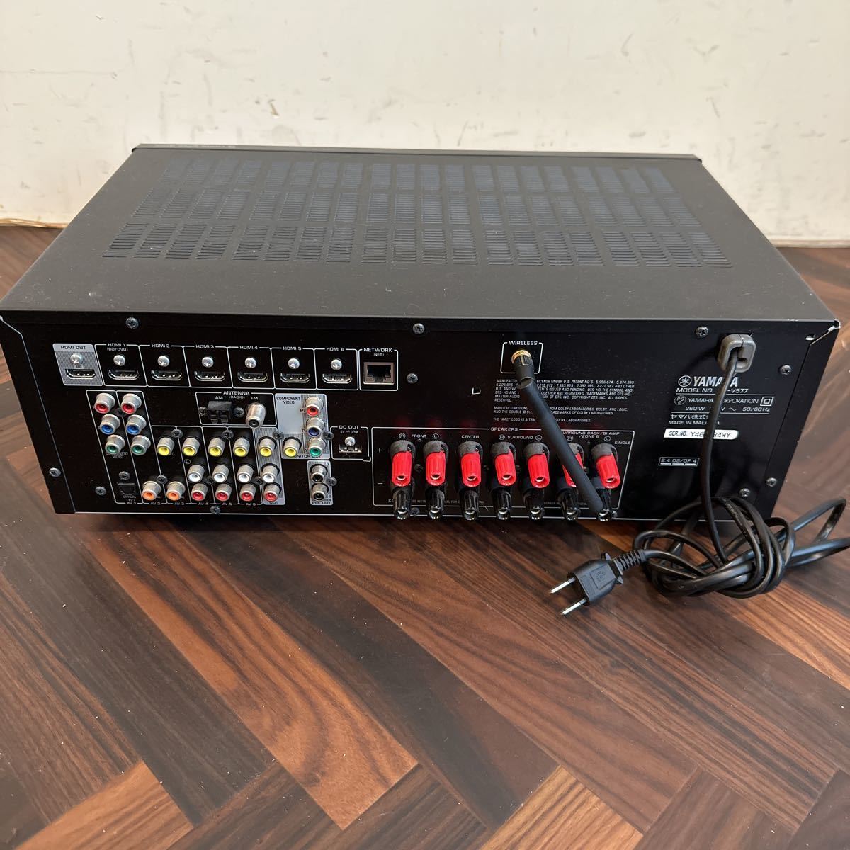 殿堂 A130 YAMAHA ナチュラルサウンド 現状品 AVレシーバー アンプ RX
