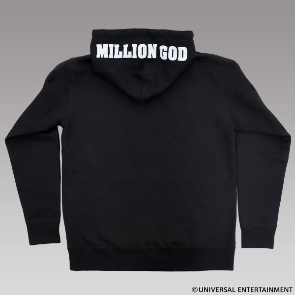 パーカー XLサイズ MILLION GOD-GOD IN GOD ミリオンゴッド ハーデス パチンコ パチスロ スロット