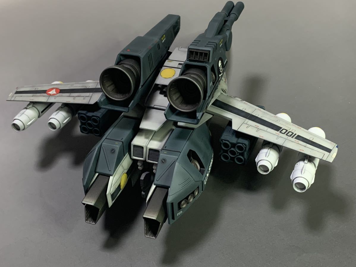 ハセガワ 1/72 VF1Sストライクバルキリー ロイ・フォッカー機 塗装完成品_画像5