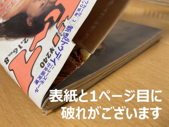 ★週刊プレイボーイ 1992/2/16 中嶋美智代 三浦理恵子 胡桃沢ひろ子 菅原かおり 濱田マリ 篠原利佳 飯村いづみ 小橋礼奈 かとうれいこ_画像2