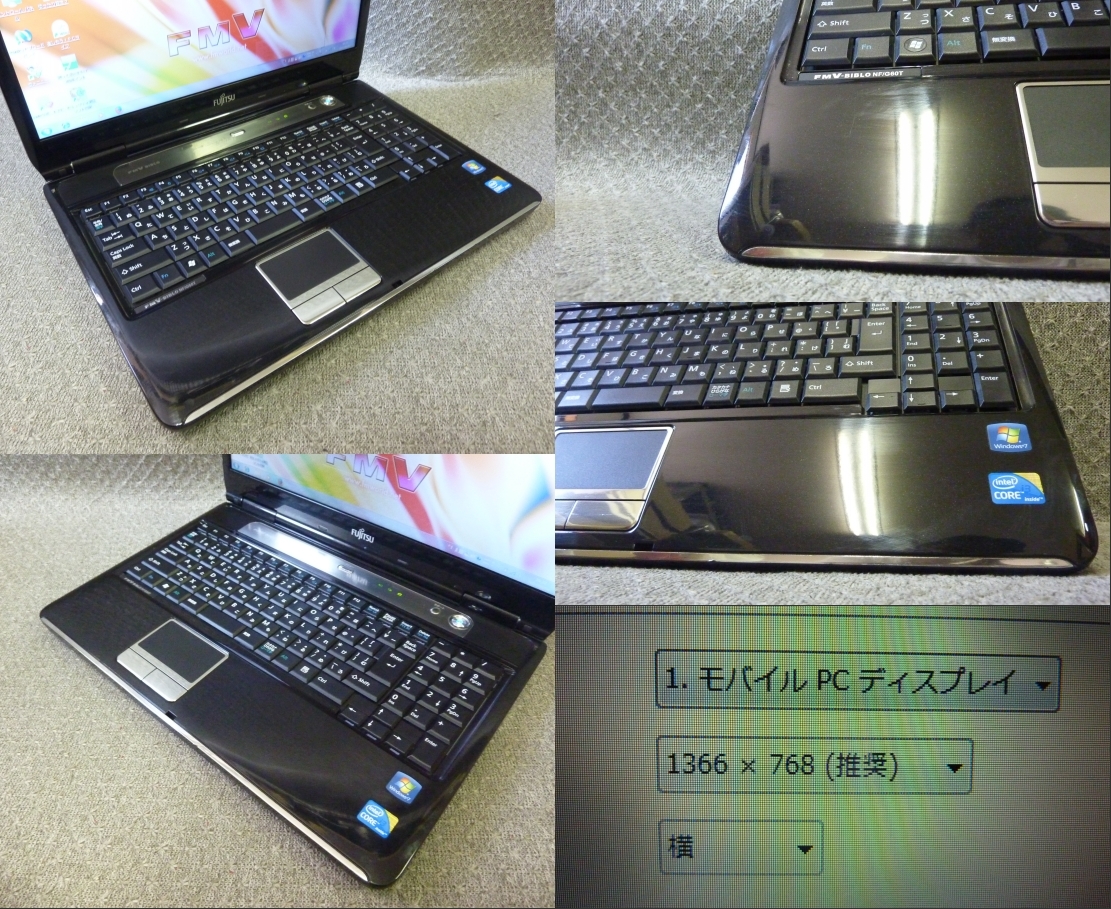 ★Windows XP,7リカバリ,10,11 選択可 15.6” 富士通 FMV-BIBLO NF/G60T ★ Core i3-330M 2.13GHz/4GB/500GB/DVD/無線/便利なソフト/2086 ★Windows XP,7リカバリ,10,11 選択可 15.6” 富士通 FMV-BIBLO NF/G60T ★ Core i3-330M 2.13GHz/4GB/500GB/DVD/無線/便利なソフト/2086