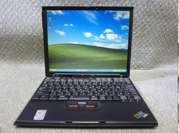 Windows XP Professional SP3 12.1”ノートPC IBM ThinkPad X40 Windows XP Professional SP3 12.1”ノートPC IBM ThinkPad X40