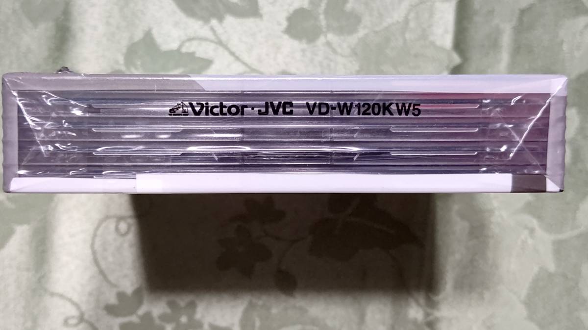 日本製 繰り返し録画用DVD Victor VD-W120KW5 デジタル放送録画対応DVD-RW 2倍速 5枚パック