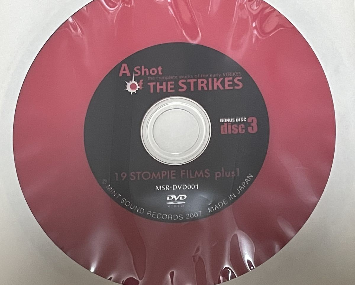 CD未開封 特典DVD付き 送料込 Strikes - A Shot Of The Strikes / ア・ショット・オブ・ザ・ストライクス, 19 STOMPIE FILMS / MSRCD8の画像3