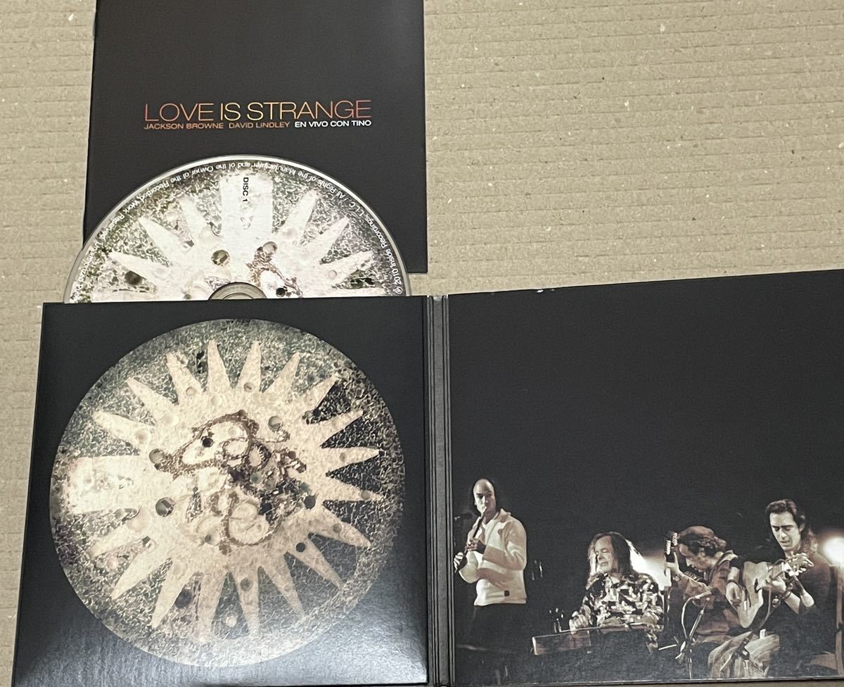 送料込 Jackson Browne / David Lindley - Love Is Strange 国内盤CD 2枚組 / SICP2683_画像3