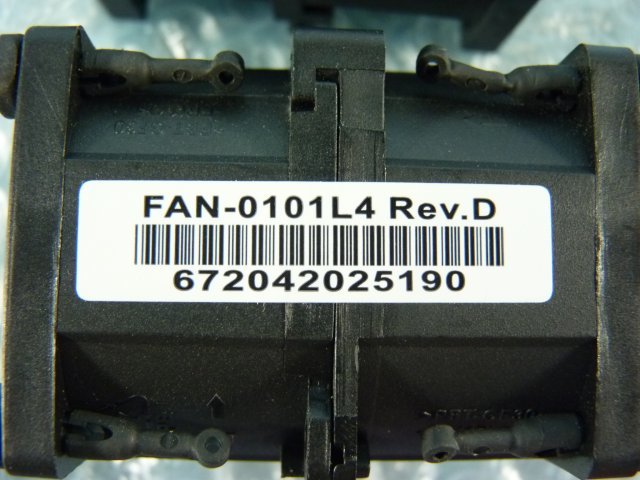 1OKB // 2 piece set 4cm fan FAN-0101L4 GFB0412SHS-C 12V 1.00A // Supermicro 119U-7 taking out // stock 3