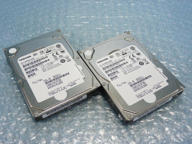 ○日本正規品○ SAS 2.5インチ 1.2TB AL14SEB120N TOSHIBA 2個セット