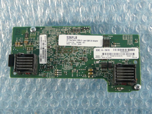 1LCV // HP FlexFabric 10Gb 2-port 536FLB Adapter / 768080-001 766488-001 // HP ProLiant WS460c Gen9 取外 //在庫9[11]_画像4