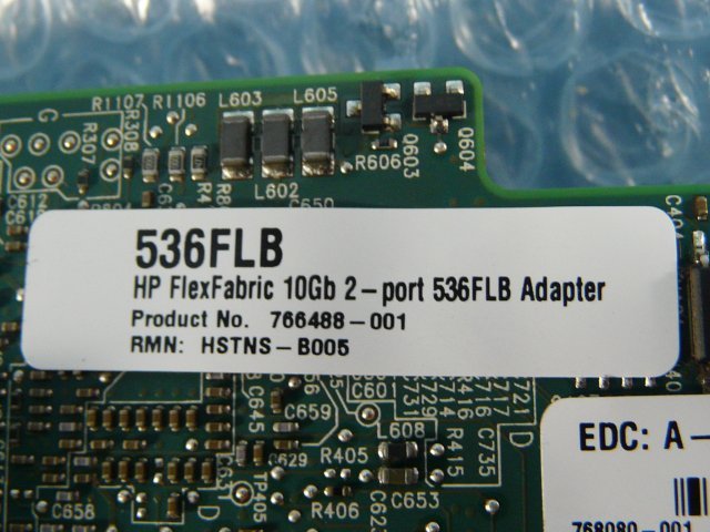 1LCV // HP FlexFabric 10Gb 2-port 536FLB Adapter / 768080-001 766488-001 // HP ProLiant WS460c Gen9 取外 //在庫9[11]_画像3