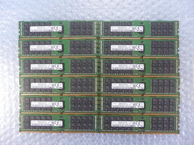 1ORO // 16GB 12枚セット計192GB DDR4 19200 PC4-2400T-RA1 Registered RDIMM M393A2G40EB1-CRC0Q 7097801//Oracle ZFS Storage ZS5-2 取外_画像1