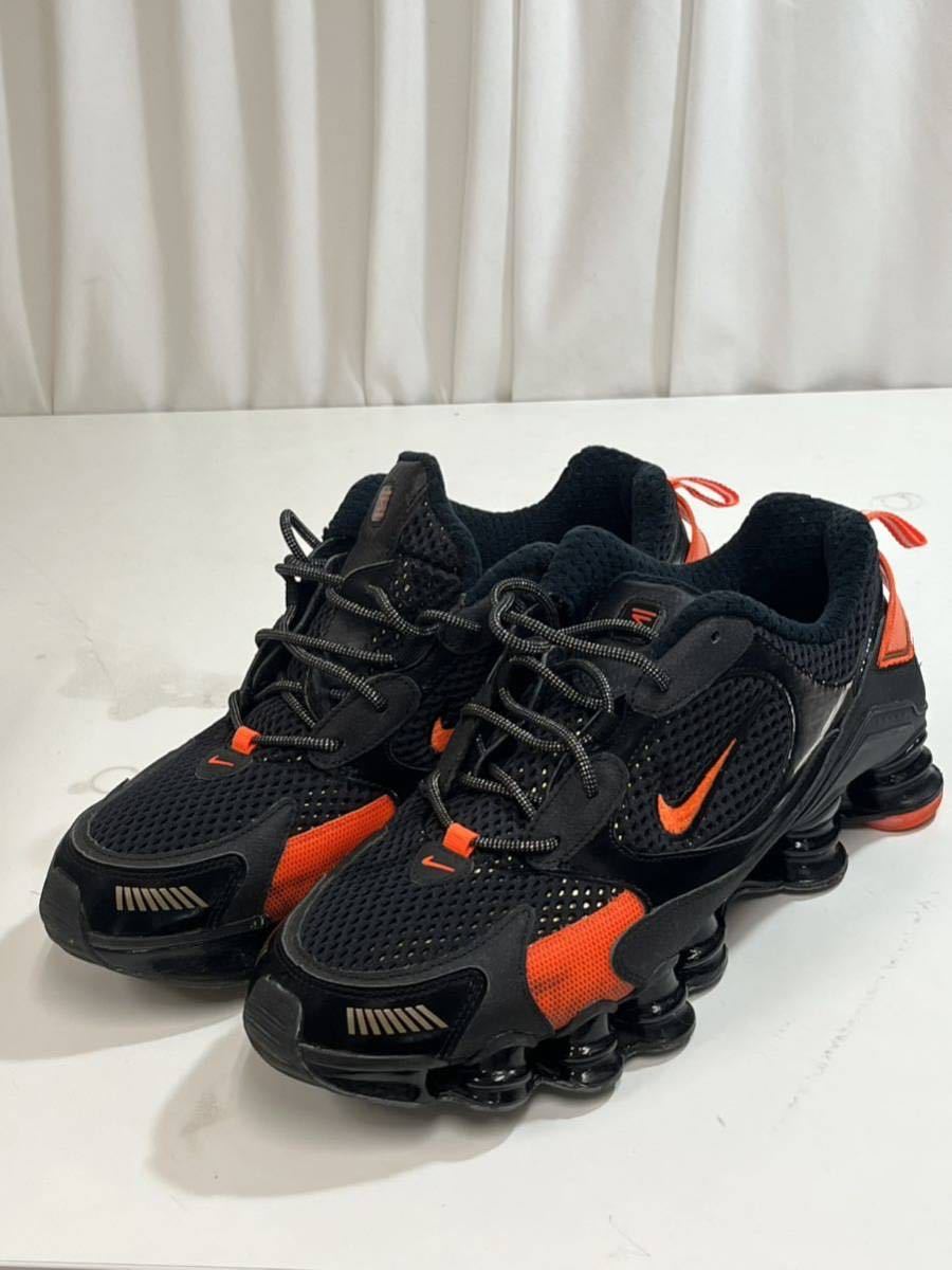 NIKE SHOX TL NOVA BLACK HYPER CRIMSON ナイキ ショックス オレンジ