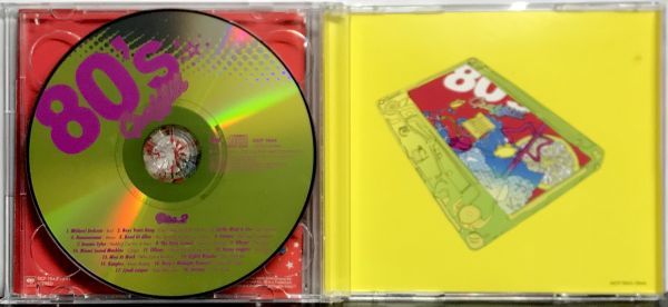 「洋楽 1980年代 エイティーズ・グラフィティ CD２枚組 全３６曲収録」スリーブケース付き_画像３