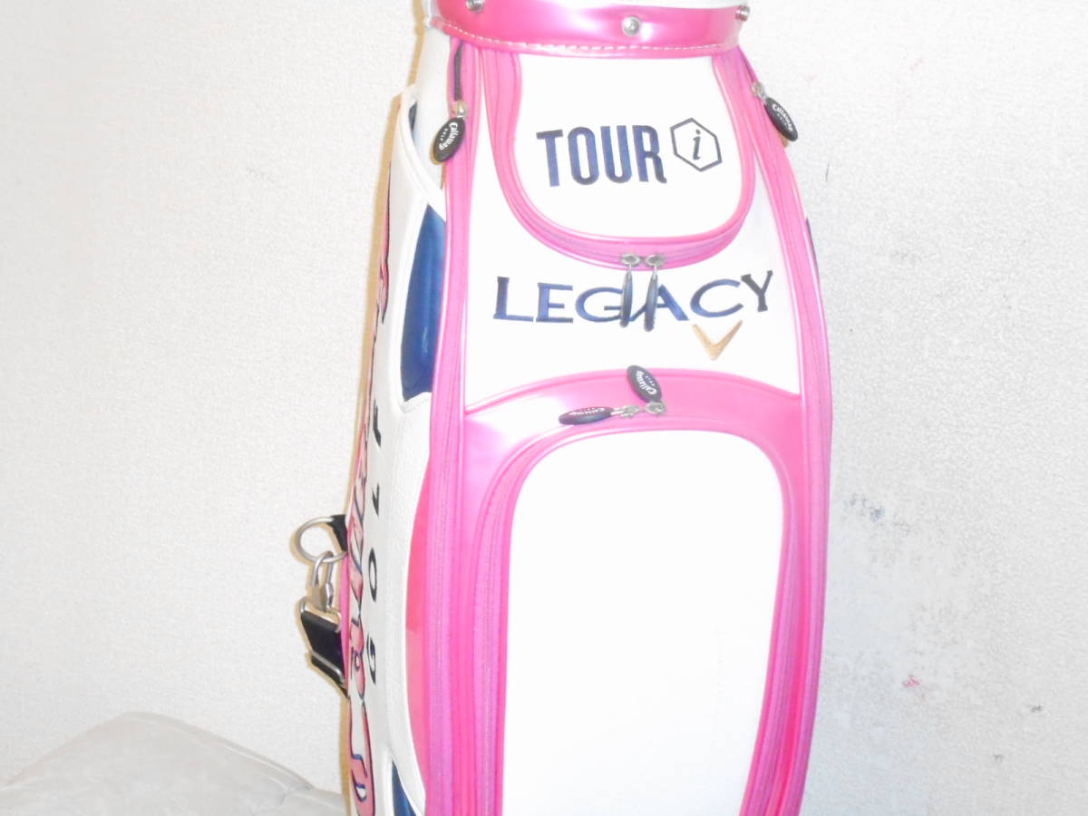 二手Callaway高爾夫球TOUR i 9.0型Momoko Ueda專業級巡迴賽模特（WH×PINK） 原文:中古 Callaway golf TOUR i 9.0型 上田桃子プロ 愛用ツアーモデル (WHxPINK)