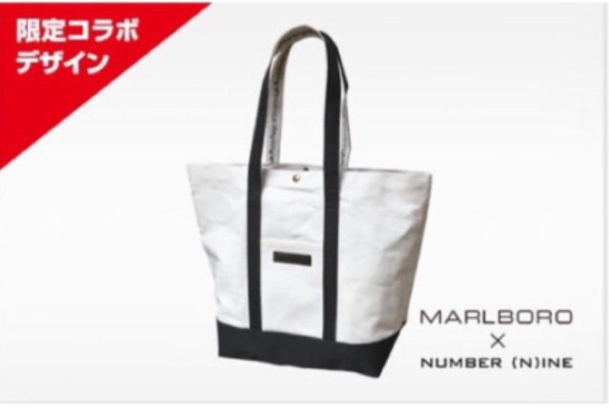 希少marlboro×ナンバーナイン/コラボトートバッグ非売品