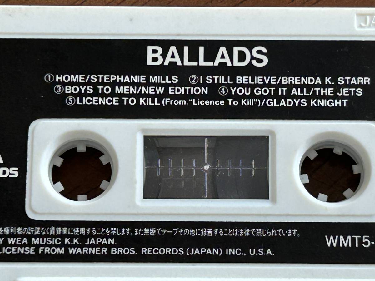 ミュージックテープ◆BALLADS◆ダイアナロス＆ボビーブラウン他・・◆カセットテープ_画像4