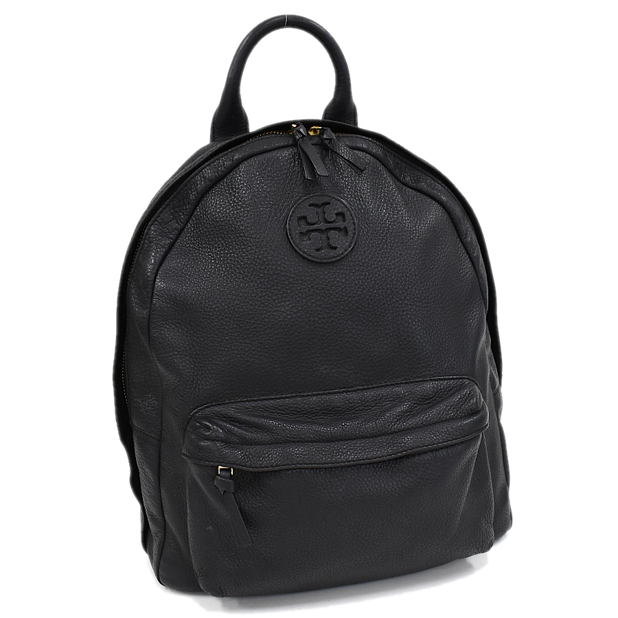 1点限定 トリーバーチ リュックサック バックパック 79173102243 レザー ブラック TORY BURCH