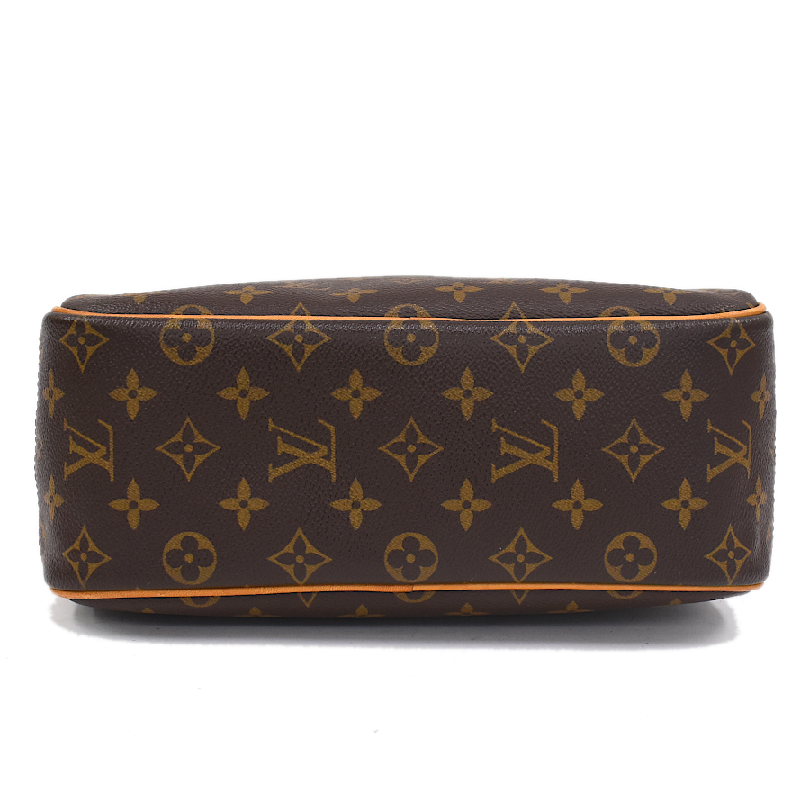 1点限定 ルイヴィトン トゥルーヴィル ハンドバッグ M42228 モノグラム ブラウン LOUIS VUITTON Trouville_画像4