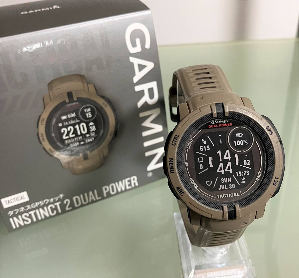 愛用 ☆稼動品☆GARMIN tactical☆タフネスGPSウォッチ☆スマート