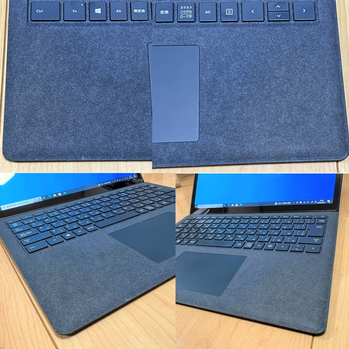 Microsoft Surface Laptop cobalt blue CPU no. 7 generation Intel Core i5 SSD 256 GB memory 8GB OS Windows10 PRO office2016