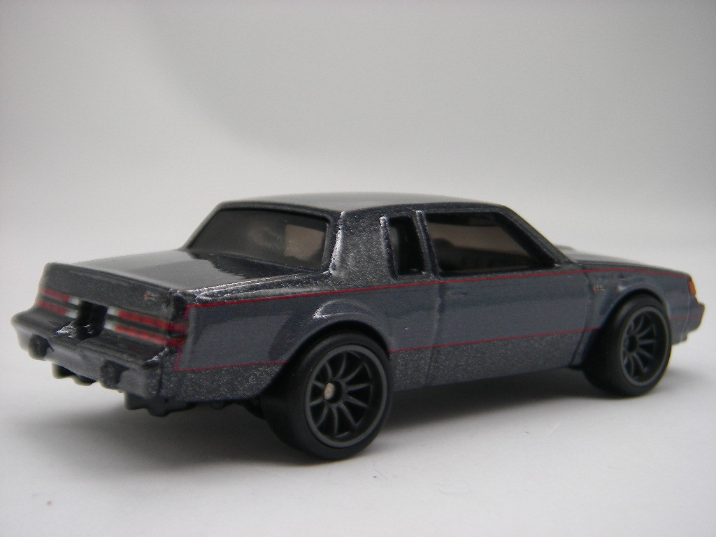 ホットウィール (黒灰) '87 ビュイック リーガル GNX ＜ルース＞ Hot Wheels_画像2