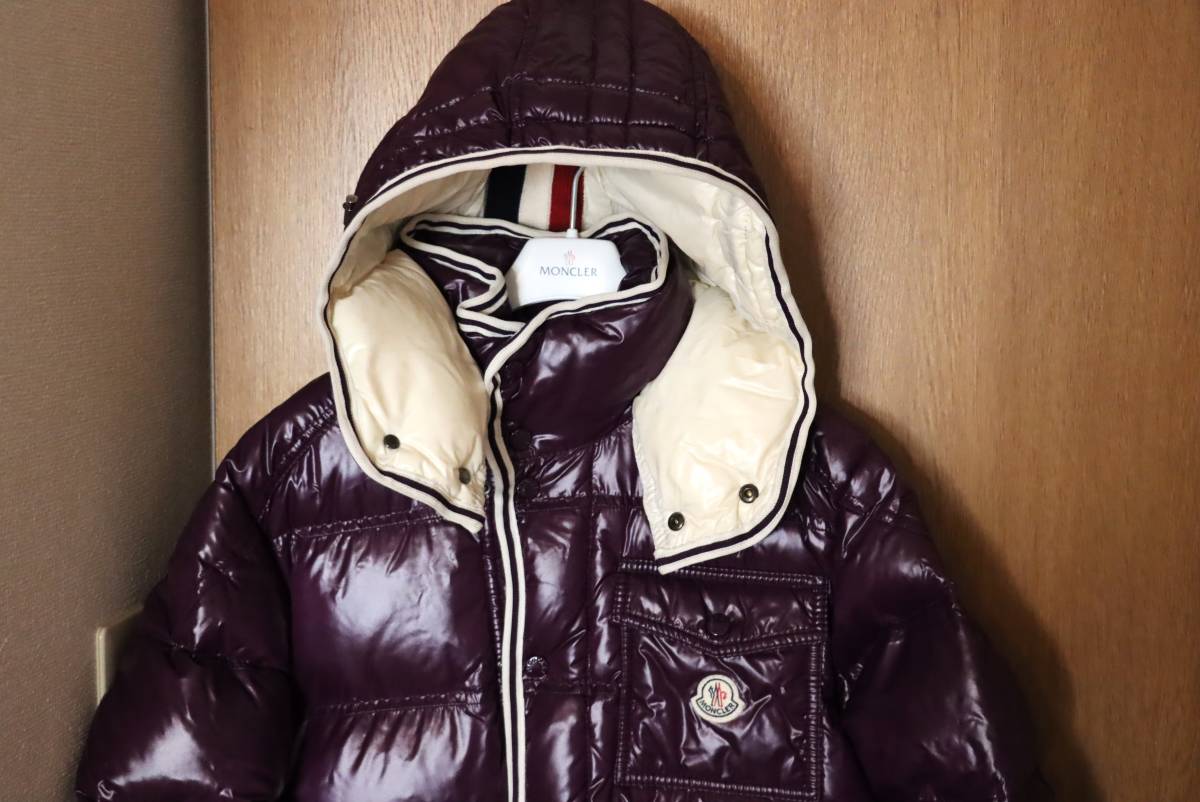 【希少カラー】BRANSON ダウンジャケット サイズ２ パープル 国内正規品 モンクレール MONCLER