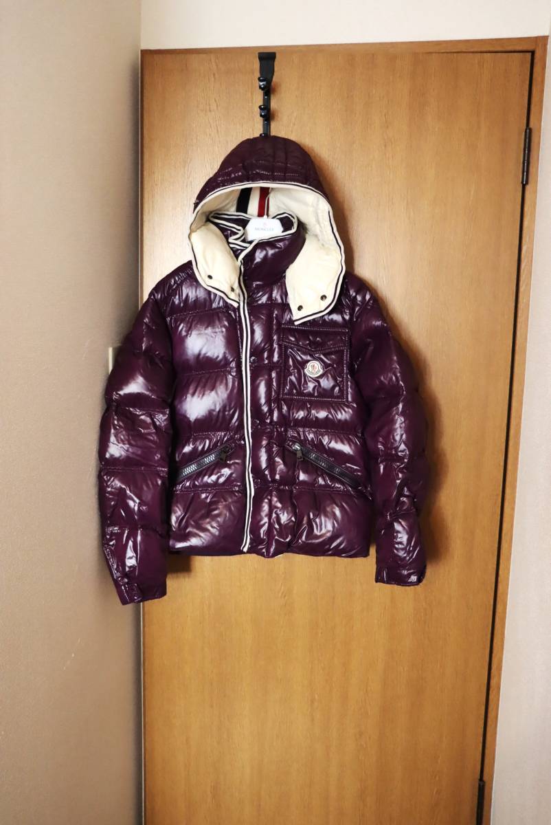 【希少カラー】BRANSON ダウンジャケット サイズ２ パープル 国内正規品 モンクレール MONCLER