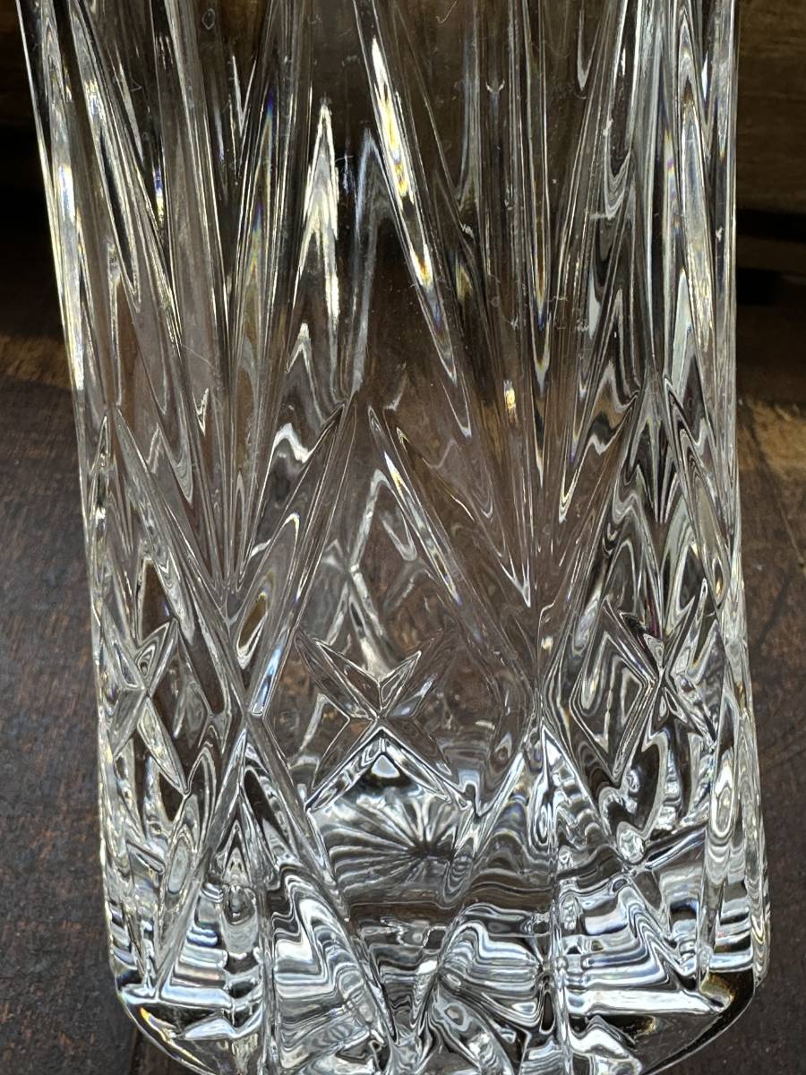 * collector стоит посмотреть!! Vintage стекло стекло дизайн цветок основа ваза crystal стекло интерьер ваза для цветов модный произведение искусства S080510