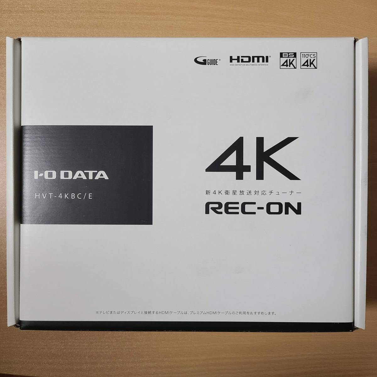 アイ・オー・データ 4Kチューナー BS/CS 外付けHDD録画 リモコン付 土日サポート 日本メーカー HVT-4KBC/E_画像2