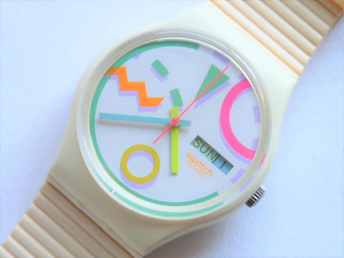 素晴らしい外見 Swatch 1998年 Swatch レギュラーモデル スウォッチ 未