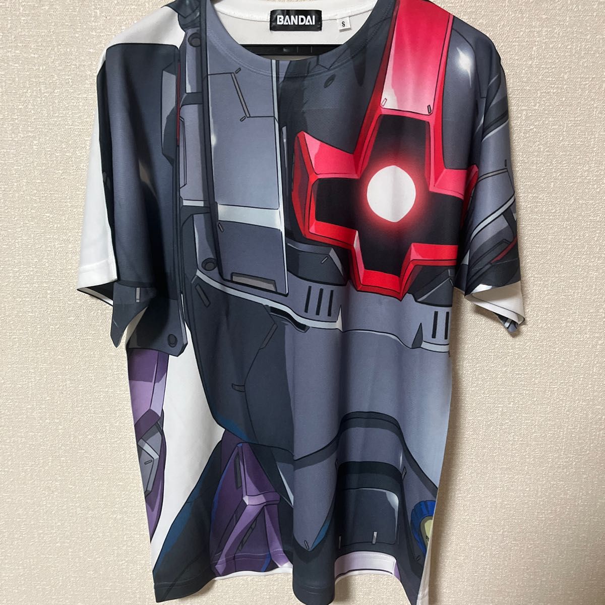 BANDAI 機動戦士ガンダム　ドム　パネルプリントTシャツ