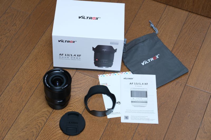 VILTROX AF 13mm F1.4 STM フジXマウント用元箱あり(送料込