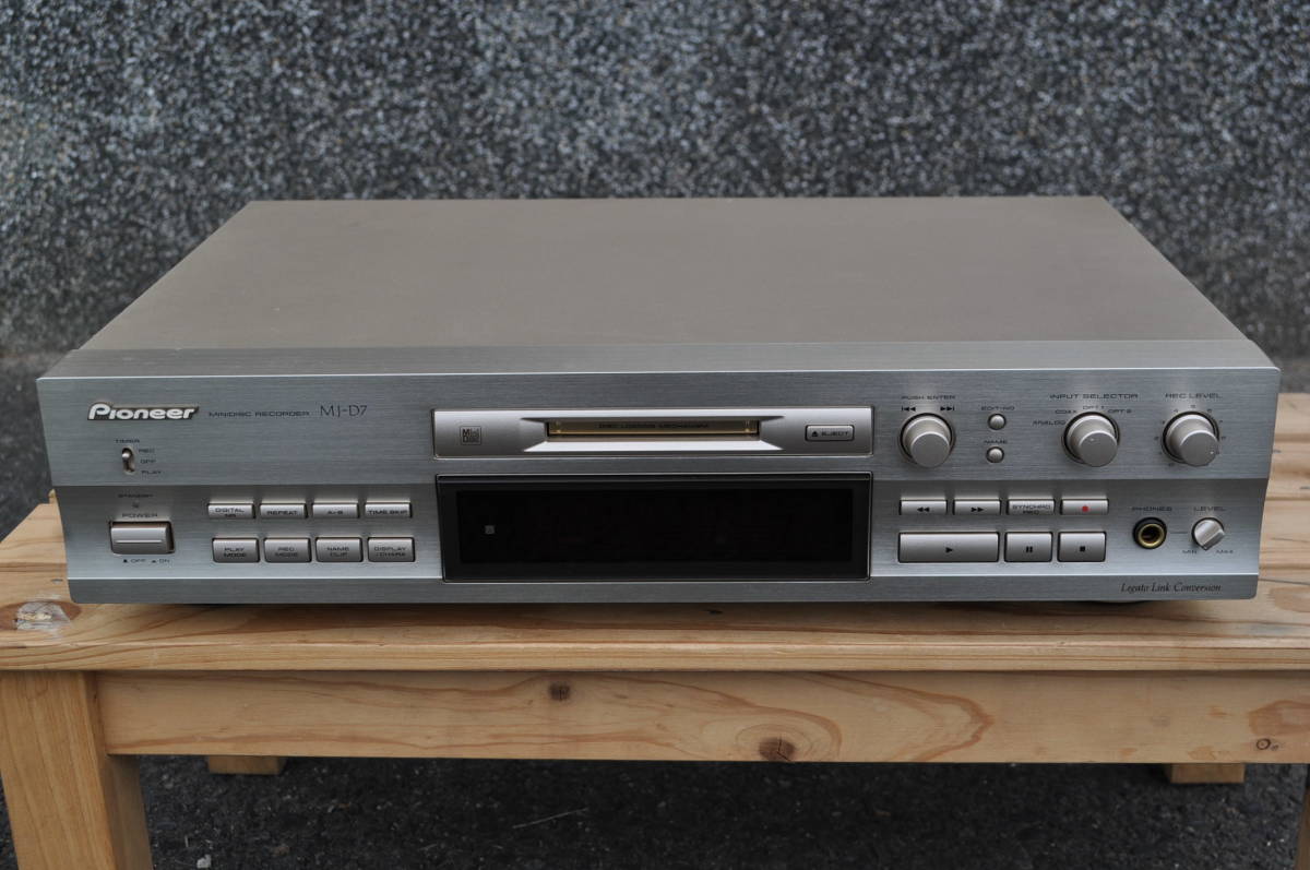 贅沢屋の 共15 パイオニア PIONEER Mini Recorder MJ-D7 420x277x105