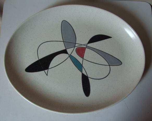 1950s Vintage Metlox California / Poppytrail / Freeform / OVAL DISH 大楕円皿 ミッドセンチュリーモダン 米国製 カリフォルニア_画像10