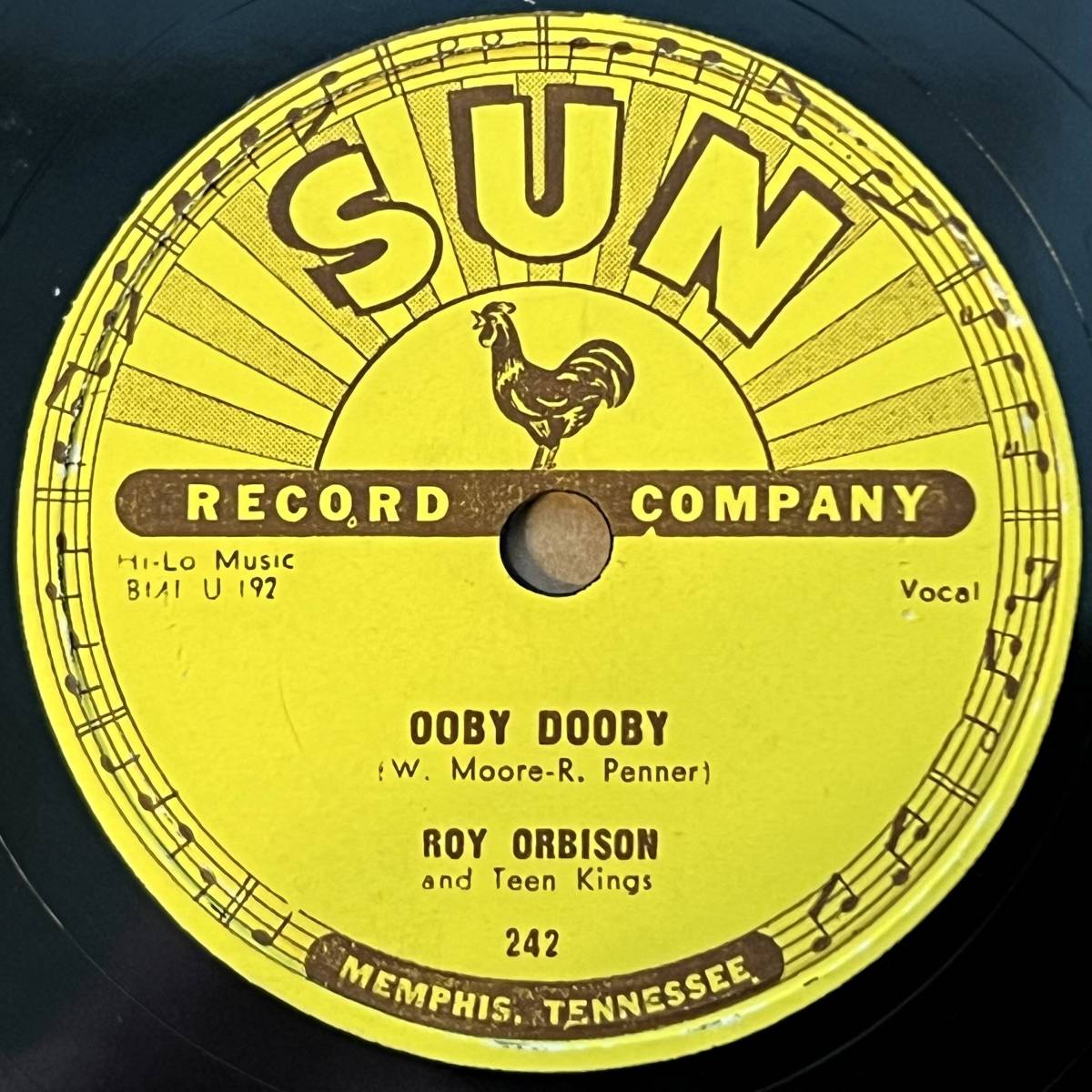 ROY ORBISON SUN Ooby Dooby/ Go! Go! Go! 美盤!!!!