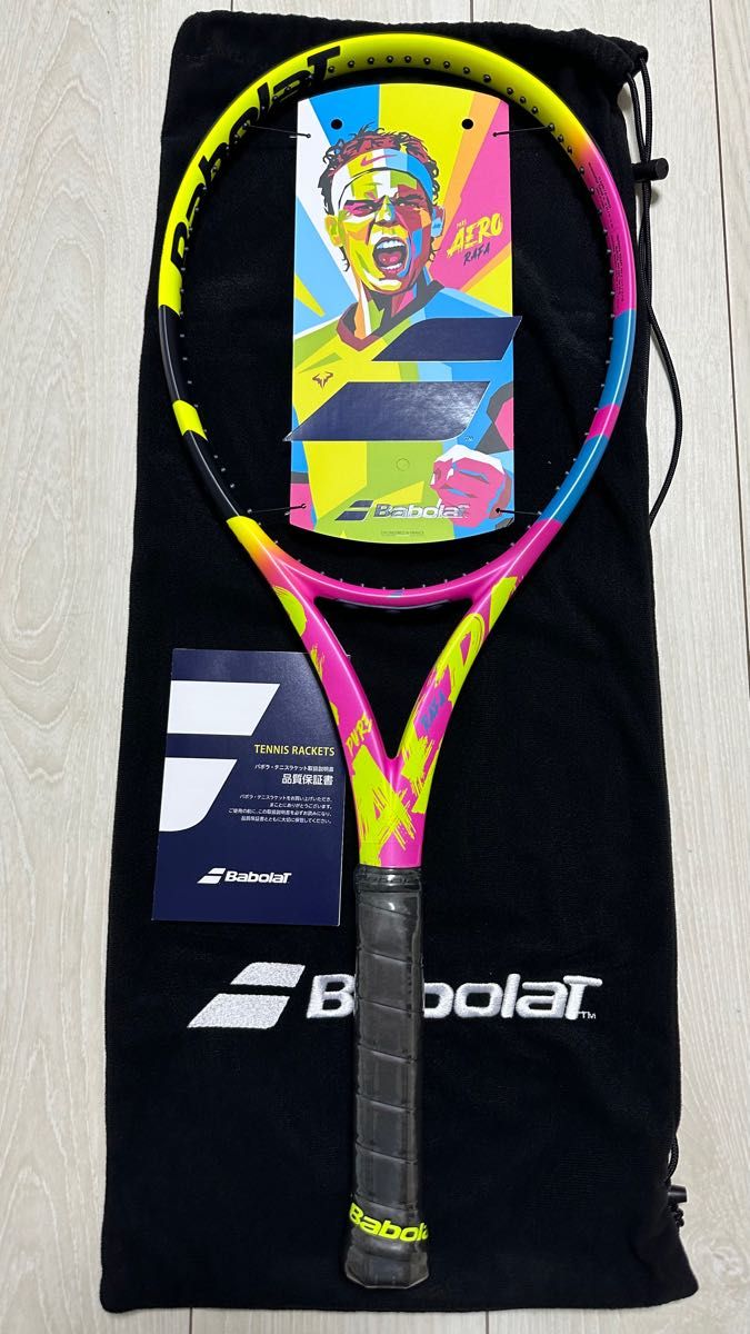 ★新品 貴重★ バボラ ピュアアエロ ラファ G3 ケース付き Babolat Pure Aero RAFA