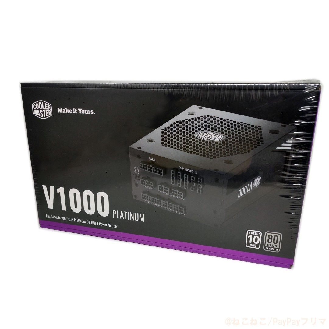 【新品未開封】 Cooler Master V1000 PLATINUM MPZ-A001-AFBAPV-JP 1000W電源