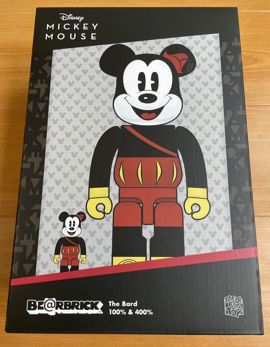  Bearbrick Mickey the Bard BE@RBRICK *400% только Ye Olden Days MICKEY MOUSE Mickey. рыцарь дорога Mickey Mouse Disney 