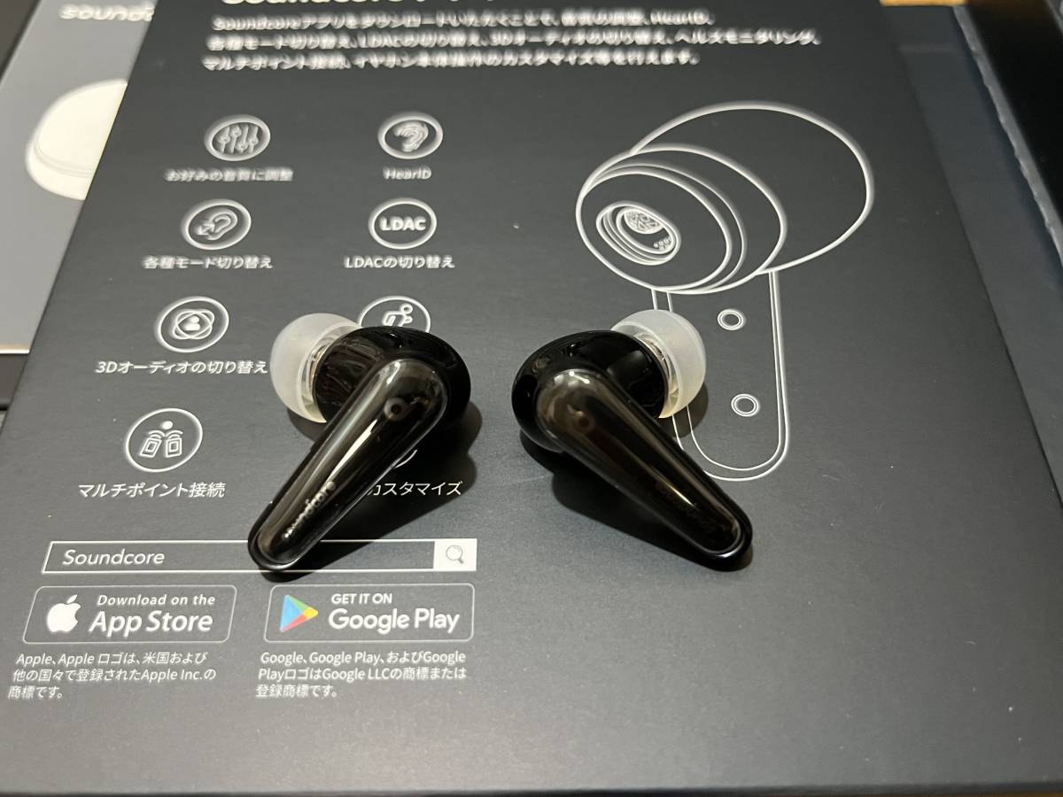 フルワイヤレスイヤホン Anker Soundcore Liberty 4 ミッドナイト