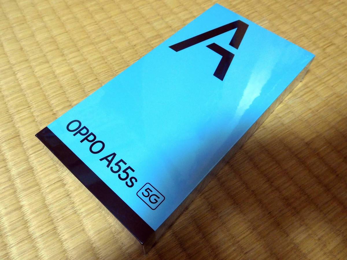 2022年新作入荷 A55s OPPO 新品未開封 5G DSDV デュアルSIM ブラック