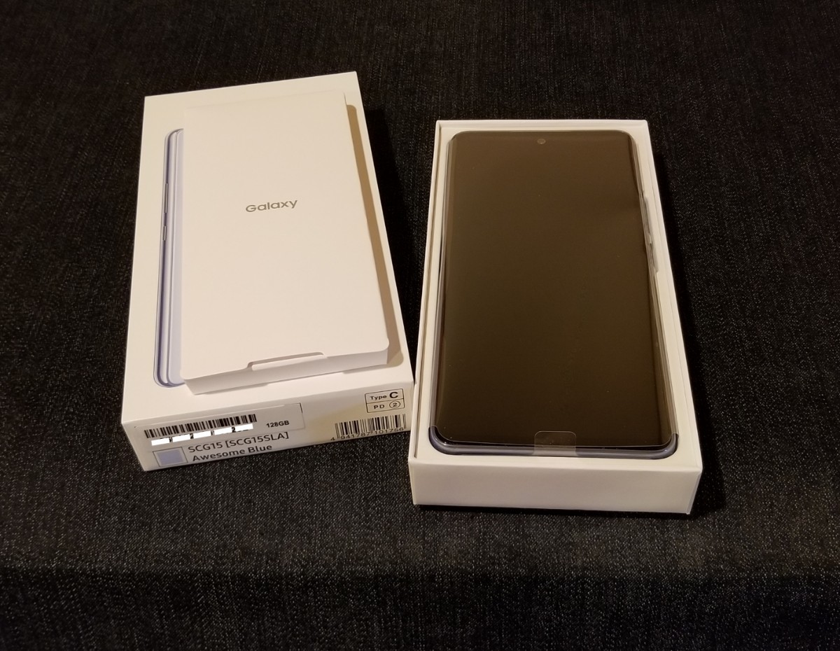 【新品未使用/SIMフリー】au Galaxy A53 5G SCG15/オーサムブルー/一括購入/判定○_画像5