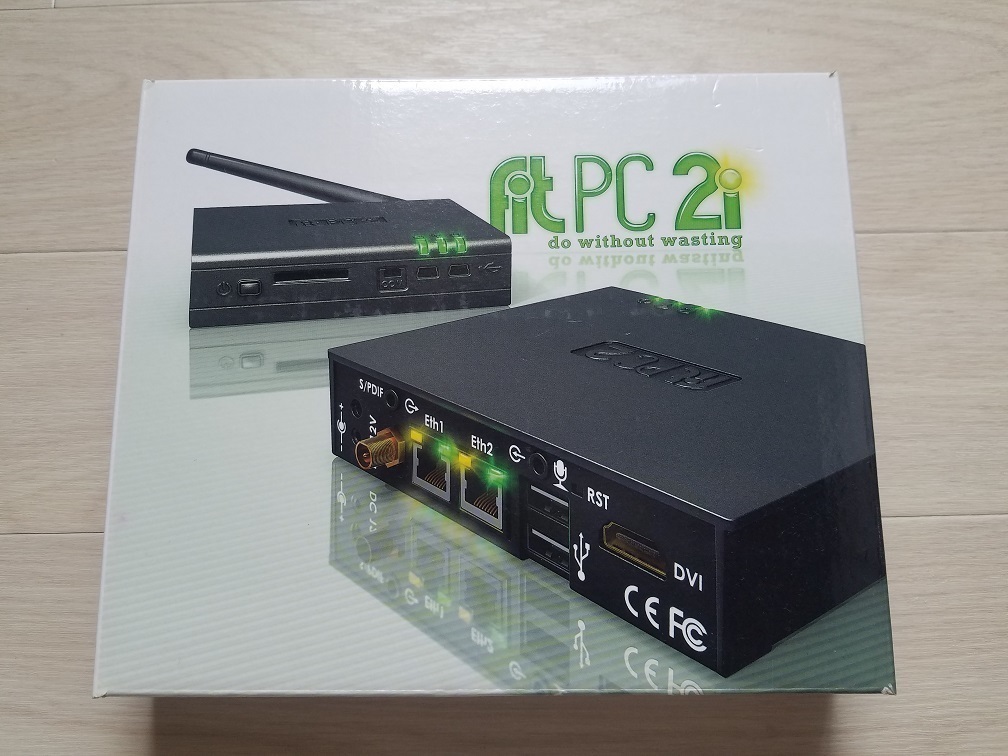 大人気新品 超小型 ファンレスベアボーン CompuLab fit-PC2i DIG-C1600