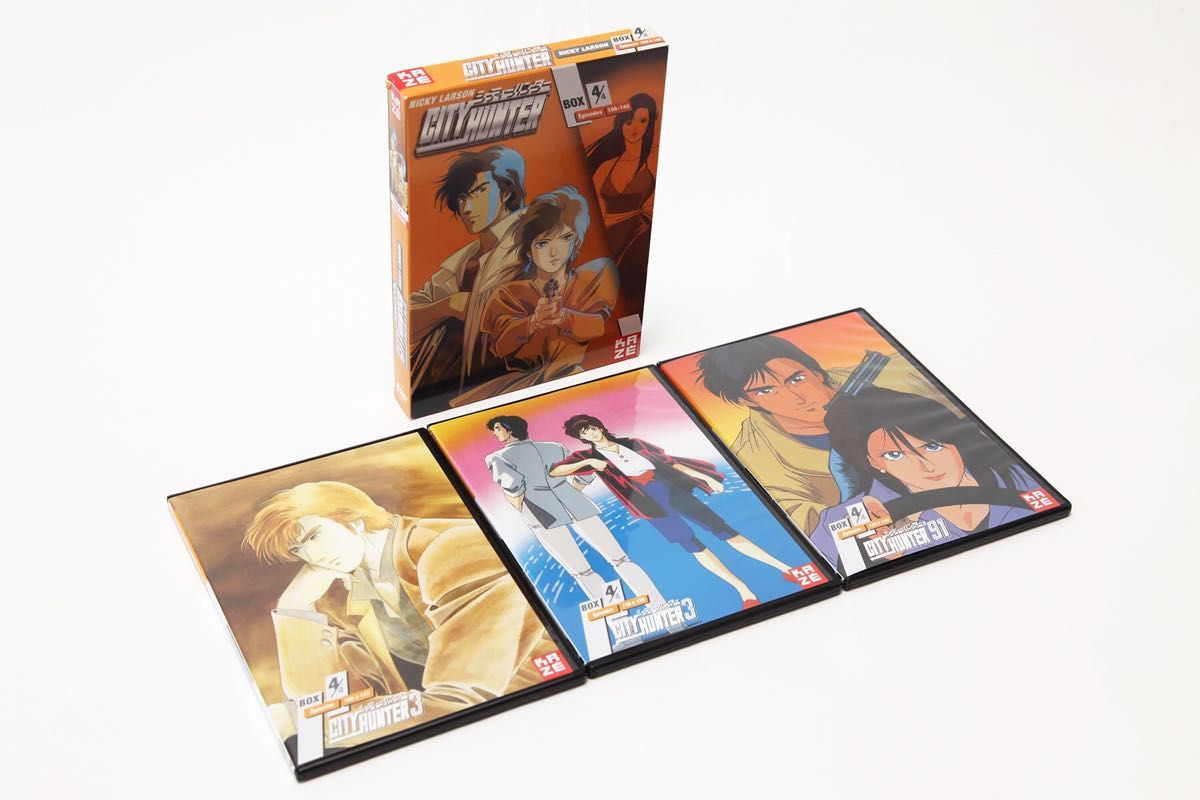 【全話DVD-BOX】シティーハンター1＆2＆3＆'91セット